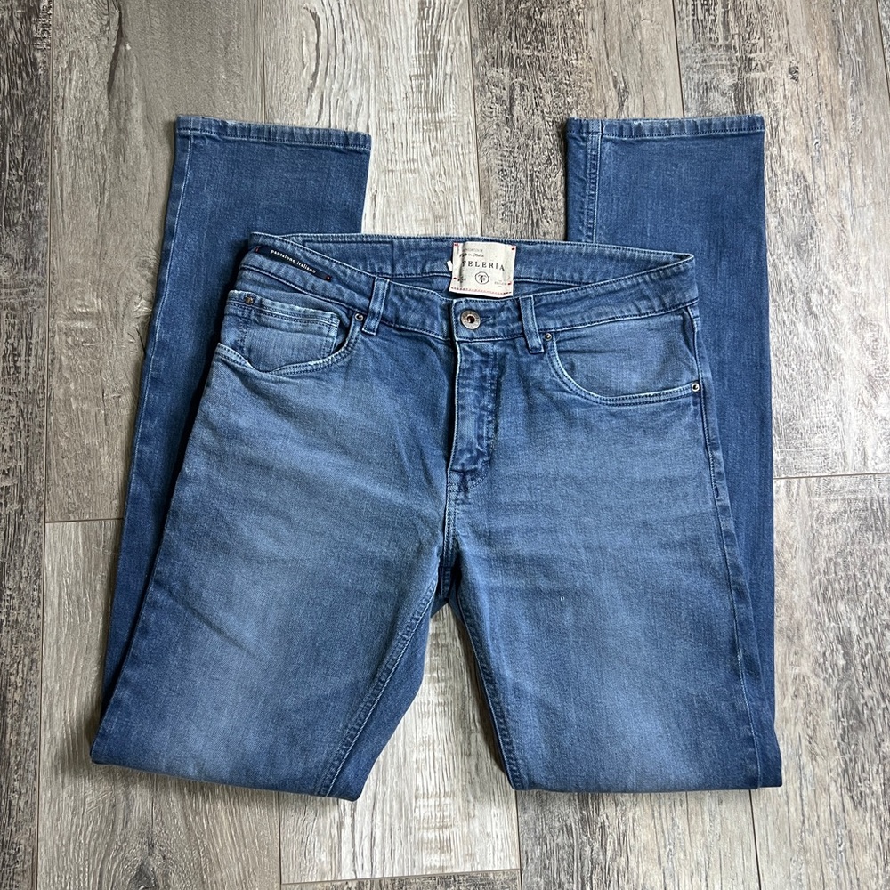 TELERIA Slim Fit Denim Jeans - Classic Blue 32X33